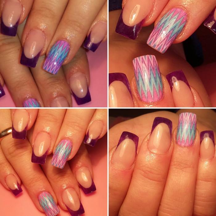 Наращивание ногтей,гелевое покрытие, фотография 5