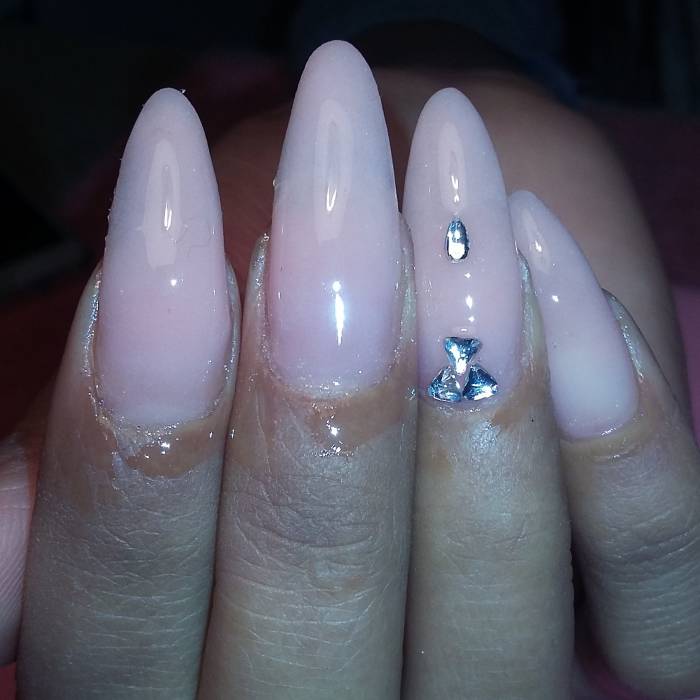 Наращивание ногтей,гелевое покрытие, фотография 7