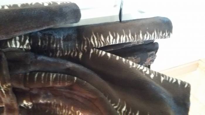 Продам шубу из стриженной норки б/у, фотография 2