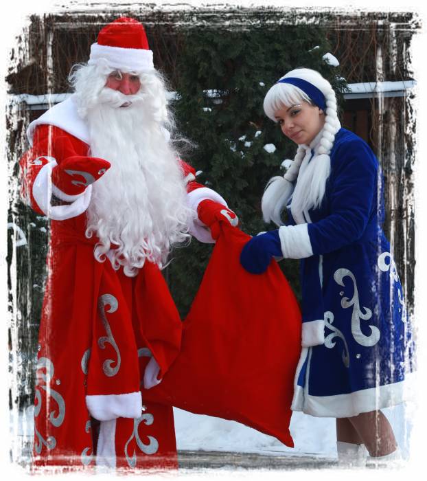 Дедушка Мороз и Снегурочка, фотография 2