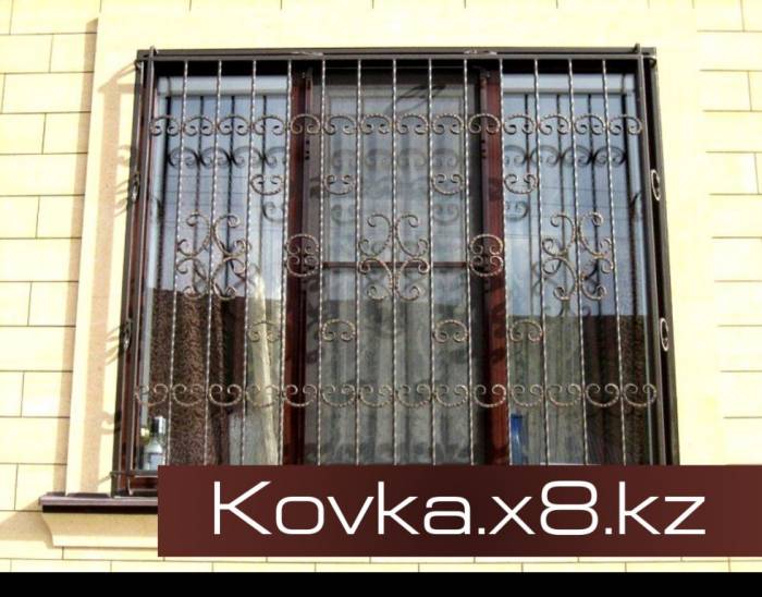 Kovka Решетки на окна в Астане., фотография 5