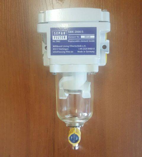 Фильтр-сепаратор СепарSepar SWK 2000/5 (Германия)                , фотография 1