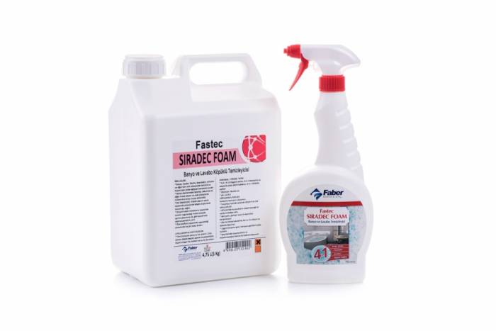 SIRADEC FOAM - СРЕДСТВО ДЛЯ УХОДА ЗА ВАННЫМИ КОМНАТАМИ, фотография 1