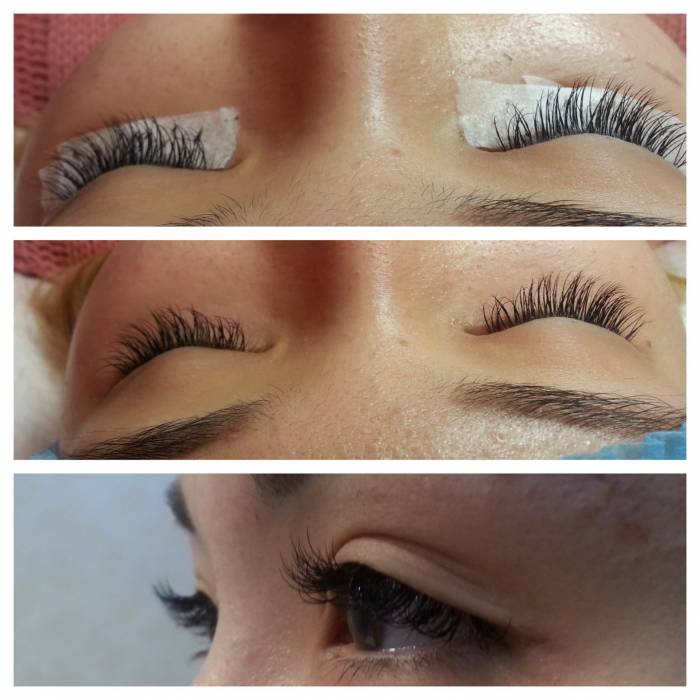 Наращивание ресниц, коррекция бровей, фотография 1