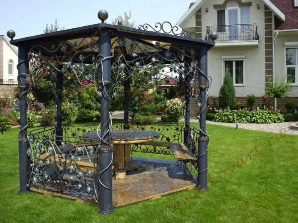 Кованые беседки, фотография 7