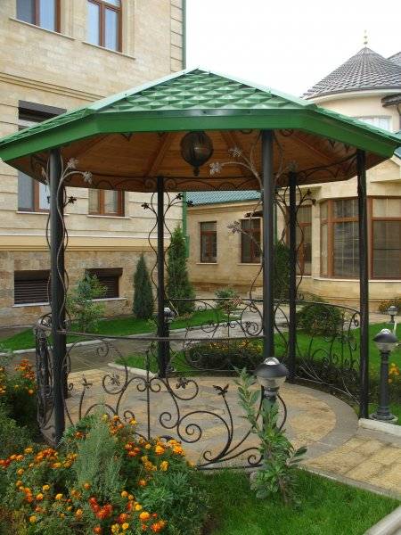 Кованые беседки, фотография 9