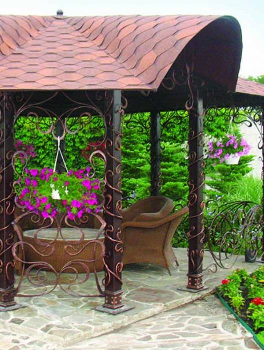 Кованые беседки, фотография 11