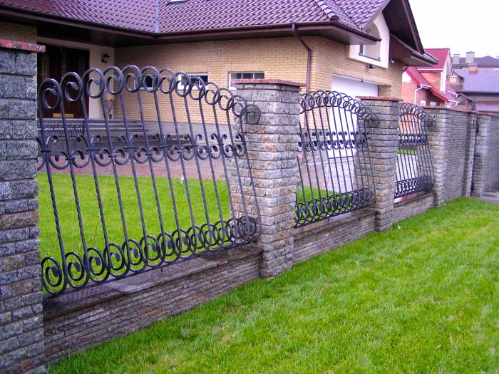 Кованые заборы, фотография 5