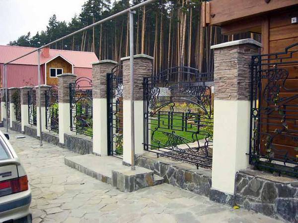 Кованые заборы, фотография 6