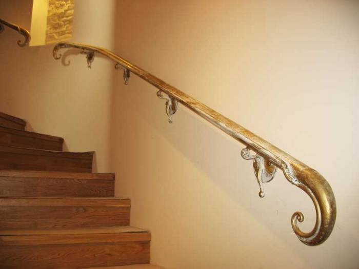 Кованые лестницы, перила, фотография 4