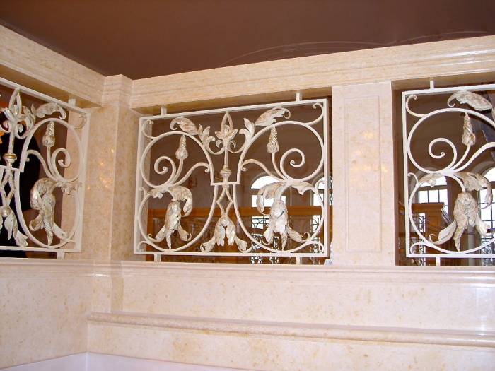 Кованые лестницы, перила, фотография 5