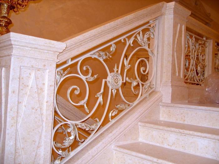 Кованые лестницы, перила, фотография 7
