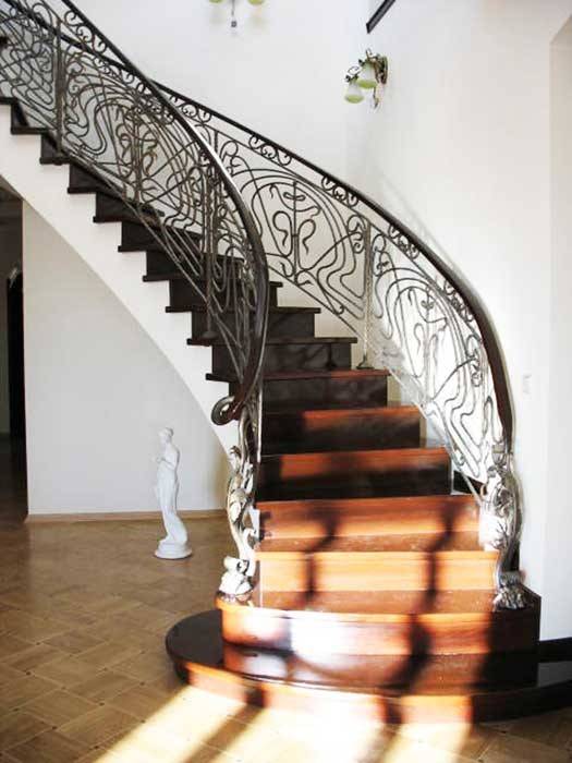 Кованые лестницы, перила, фотография 9
