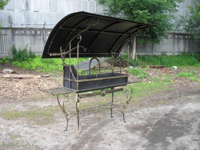 Кованые мангалы, фотография 6