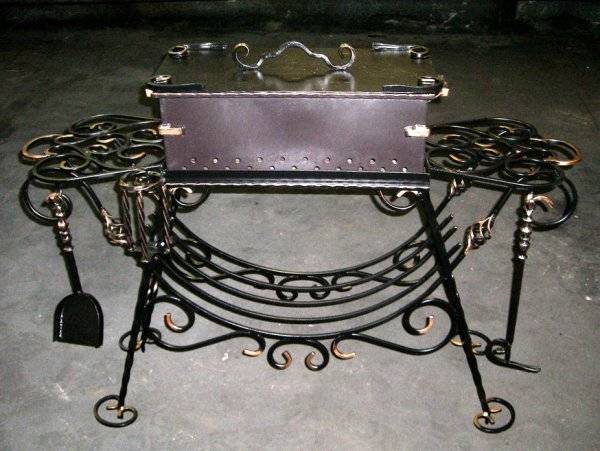 Кованые мангалы, фотография 7