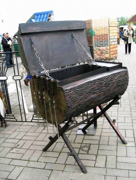 Кованые мангалы, фотография 11