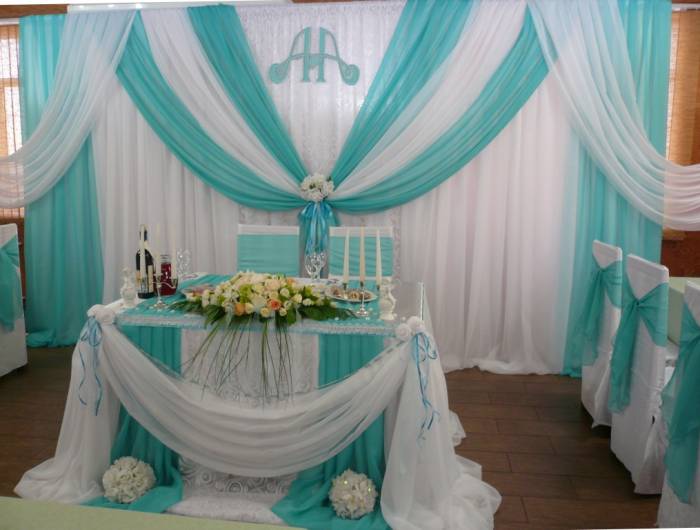 Оформление свадебного стола, фотография 6