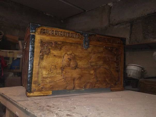 продам сундук ручной работы, фотография 1