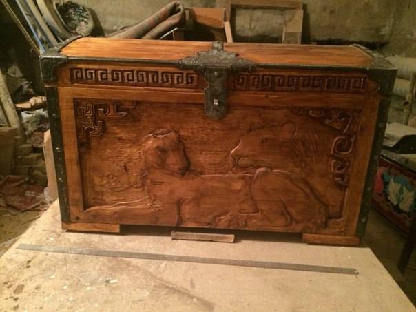 продам сундук ручной работы, фотография 3