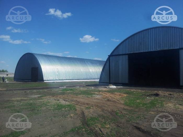 Строительство ангаров, зерноскладов, складских помещений от 8900 тенге за кв.м. , фотография 1