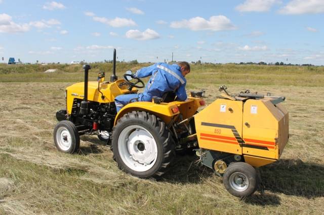 Пресс-подборщик 0850 для минитрактора , фотография 2