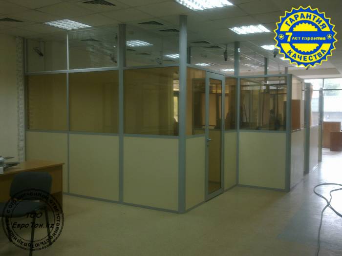 Тонировка офисных перегородок,витражей,балконов, фотография 2