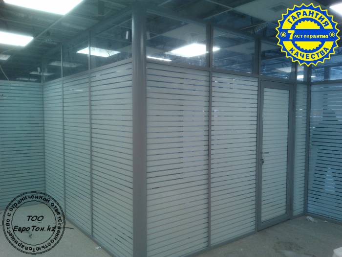 Тонировка офисных перегородок,витражей,балконов, фотография 9