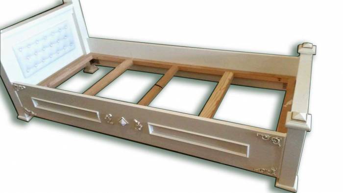 Кровать эксклюзивная без матраса, фотография 1