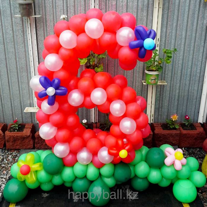Воздушные шары Алматы от 160 тг, фотография 3