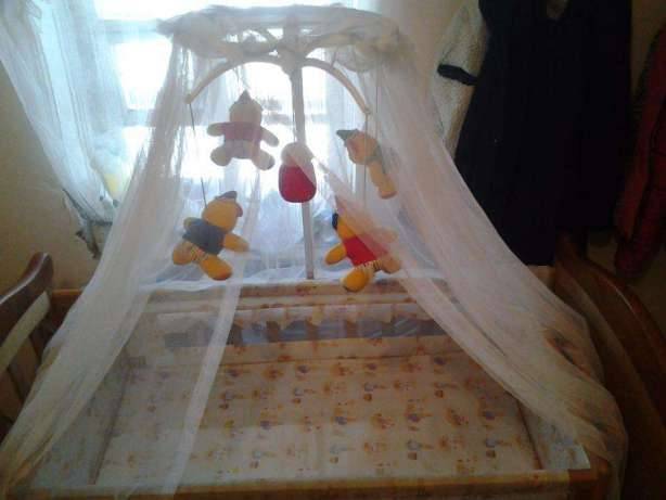 Срочно продам детскую кроватку с люлькой, фотография 4