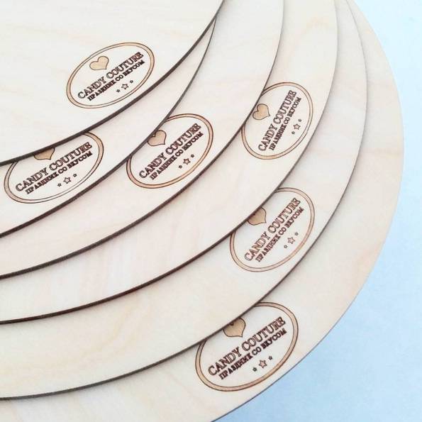 Деревянные подложки под торт и кексы в Астане, фотография 3