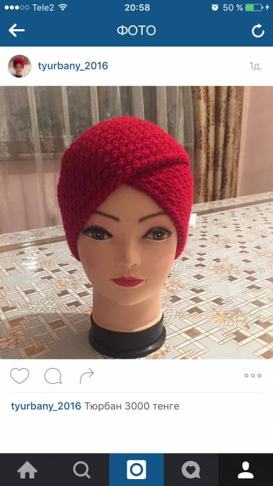 Тюрбаны, чалма, повязки ручной работы, фотография 4