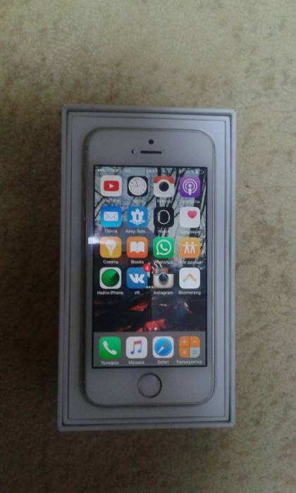 Продам айфон 5 s Gold 16gb!, фотография 3