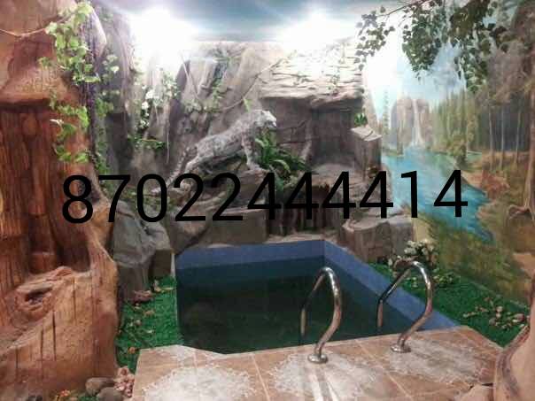 искусственный водопад в казахстана , фотография 4