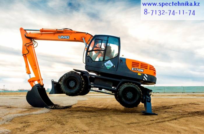 Экскаватор колесный, фотография 1