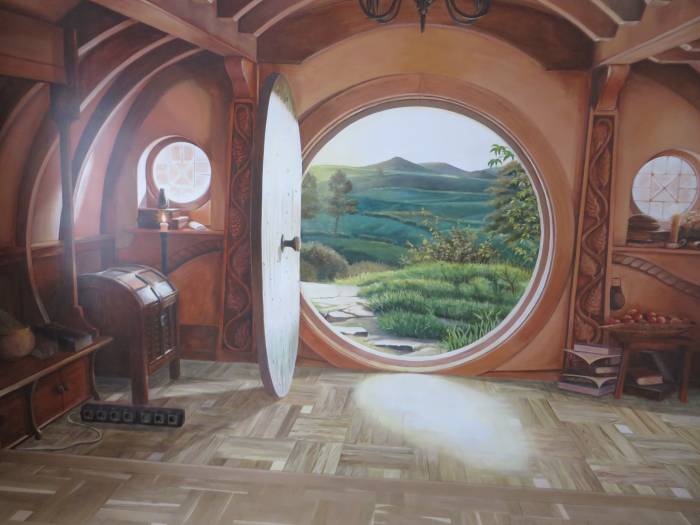 Художественная роспись стен и потолков, фотография 1