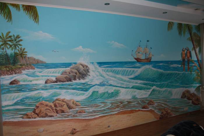 Художественная роспись стен и потолков, фотография 6