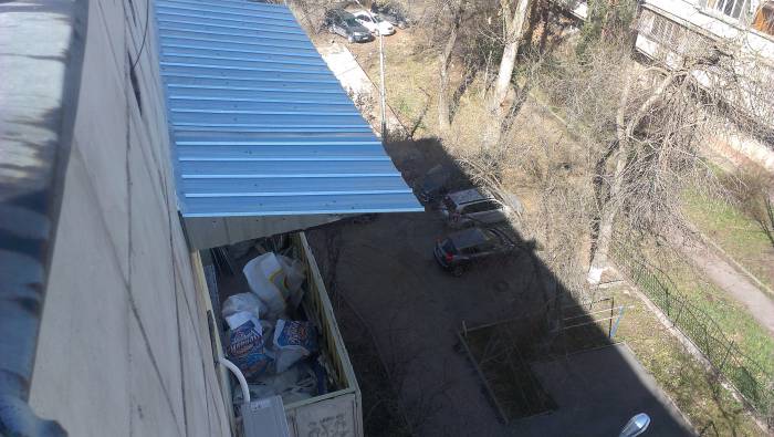 Монтаж балконной крыши в Алматы, в Алматы!, фотография 1