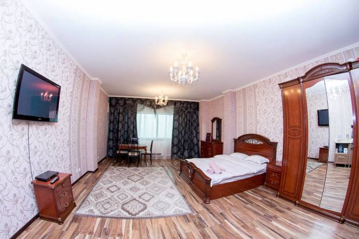 1 комнатная посуточно в ЖК Северное Сияние 38 этаж, фотография 8