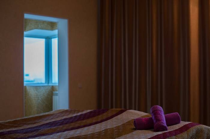 2 комнатная посуточно в ЖК Северное Сияние 26 этаж, фотография 2