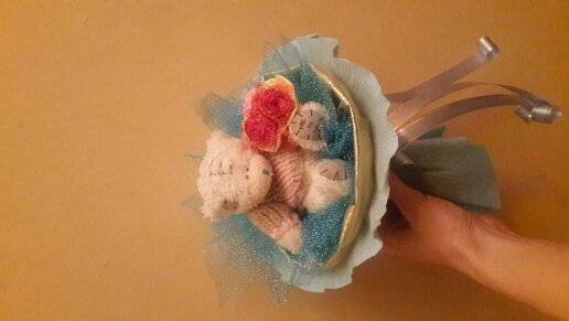 Букеты из игрушек, фотография 5