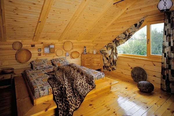 Обшивка мансард вагонкой, фотография 5