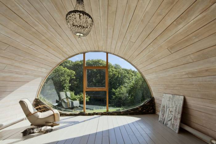 Обшивка мансард вагонкой, фотография 10