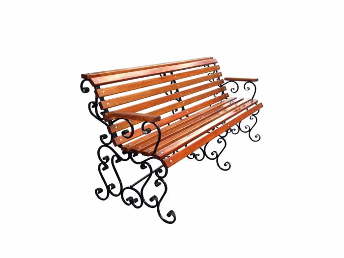 Деревянные скамейки, лавочки, фотография 5