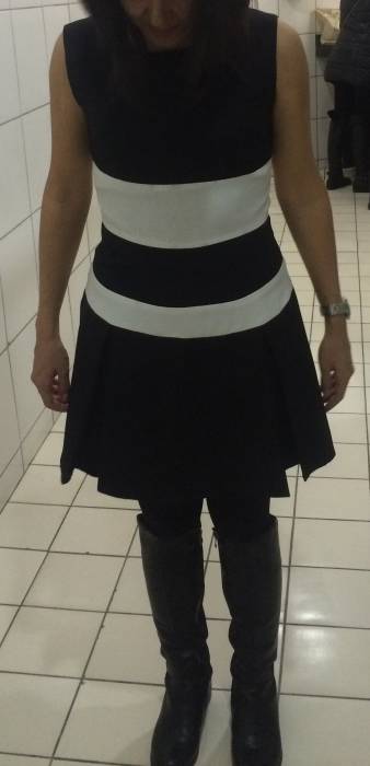 Срочно продам черное белое платье! , фотография 1