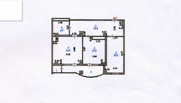 2-комнатная квартира жк
