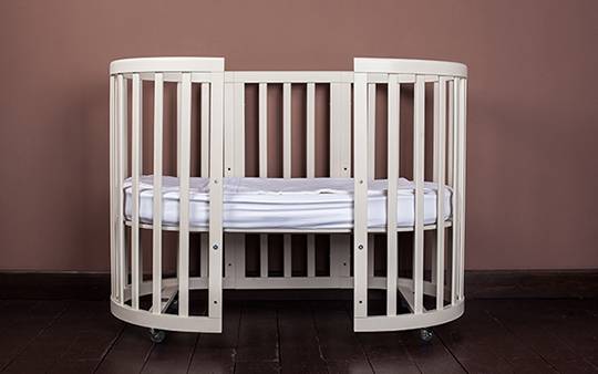 Детские овальные кроватки трансформер 6в1, фотография 6