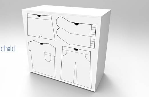 Комод детский дизайнерский, фотография 1