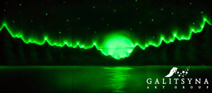 Рисунки светом в Алматы, фотография 4