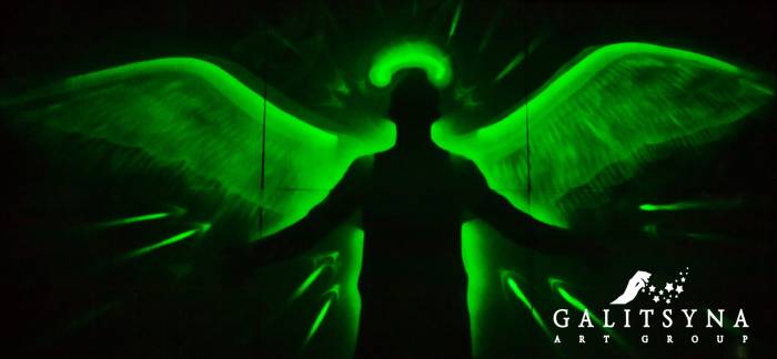 Рисунки светом в Алматы, фотография 5